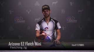 Arizona EZ Fletch Mini Fletching Jig Review at LancasterArcherycom [upl. by Ody326]