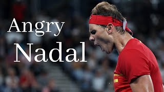 Rafael Nadal Angry Moments  Hardcore [upl. by Frame]