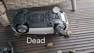 Candy Raptio Ultra rc Car Destruction Part 3 DEAD [upl. by Deeraf358]