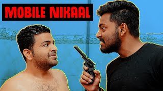 Mobile Nikaal  The Fun Fin  Comedy Skit  Funny Sketch [upl. by Atnoek524]