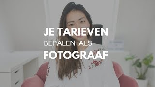 Zó bepaal je je tarieven als fotograaf [upl. by Clie337]