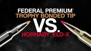 Federal Premium® Trophy Bonded® Tip Beats Hornady® ELDX™ [upl. by Rehttam]