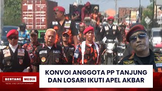 KONVOI ANGGOTA PAC PP TANJUNG DAN LOSARI MENGIKUTI APEL AKBAR PEMUDA PANCASILA SE KABUPATEN BREBES [upl. by Leinaj]