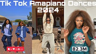 Best of amapiano dance challenges  2024 😱🔥🥵 tiktokamapianodances amapiano tiktokviral trending [upl. by Rezeile]