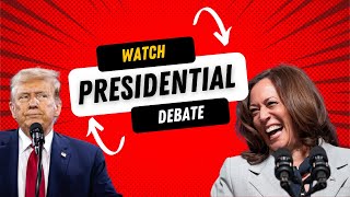 Watch Presidential Debate FREE Donald Trump vs Kamala Harris [upl. by Adnawat]