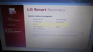 How to RUN recovery on LG laptop [upl. by Aihsenat]