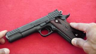 STI TROJAN 50 1911 9MM REVIEW [upl. by Ybok804]