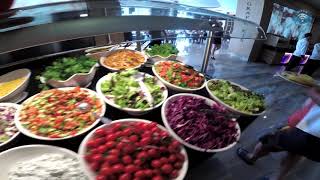 Lunch at Delphin Be Grand resort restaurant 4K UHD [upl. by Leticia]