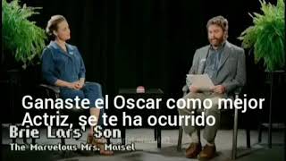 Brie Larson in between two Ferns Subtitulado al español [upl. by Graehl]