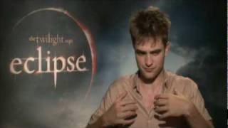 Robert Pattinson Interview  Twilight Eclipse Movie Junket [upl. by Ykroc]