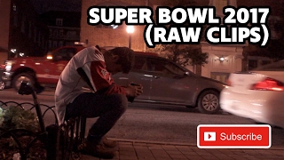 Super Bowl 2017 Falcons vs Patriots  Atlanta Raw [upl. by Oiratnom]