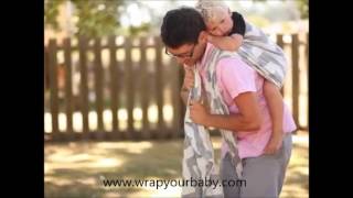 Tibetan Rucksack Carry by a Dad from Wrap Your Baby [upl. by Dyoll]