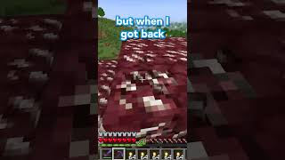 I went NETHER QUARTZ MINING In My 1 YEAR Minecraft Survival World  Day 84 shorts [upl. by Ramak692]