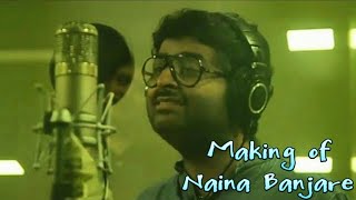 Making of naina Banjare song from pataakha movie  Arijit Singh [upl. by Athey451]