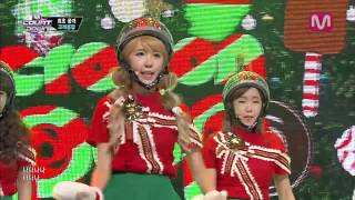 크레용팝꾸리스마스 Lonely Christmas by Crayon PopMcountdown 20131205 [upl. by Turnbull274]