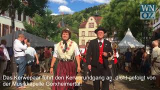 KerweEröffnung Weinheim 2018  wnoz [upl. by Yde]