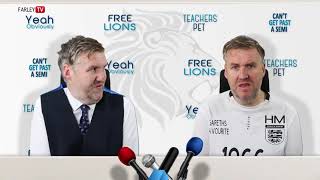 Southgate and Maguire Press Conference [upl. by Yltsew780]