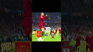 Portugal vs spain 33 footballplayer athlete footballedit viral [upl. by Aerdnahc579]