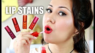 CLARINS New WATER LIP STAINS  300 Kisses Proof vs Lip Oils Product Talks [upl. by Jaddan]