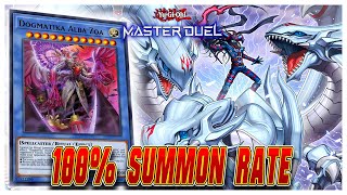 Dogmatika Makes New Dragon Master Magia Too Easy To Summon  YuGiOh Master Duel [upl. by Yornek643]