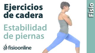 Ejercicio de elasticidad de cadera y fortalecimiento y estabilidad de piernas [upl. by Ttiwed]