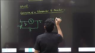 GALVANOMETER AS AMMETERGALVANOMETER AS VOLTMETERCLASS 12 CH4MAGNETIC EFFECT OF CURRENT [upl. by Erminie474]