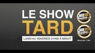 Entrevue Show tard [upl. by Harragan]