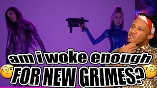 GRIMES  WE APPRECIATE POWER LYRIC VIDEO REACTION  Shellitronnn [upl. by Niras]