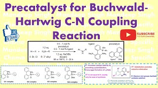 Precatalyst for BuchwaldHartwig CN Coupling Reaction [upl. by Diba13]