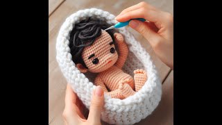 AMIGURUMIS BEBES CUNITAS VIDEO 2DE MI IMAGINACION DISEÑADAS CON IA DISEÑOS PARA CREADORASIDEAS [upl. by Steffi406]