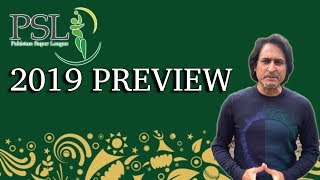 PSL 2019 Preview  Teams Squad Review  Ramiz Speaks [upl. by Dahcir230]