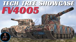 FV4005 SHOWCASE  WoT Blitz [upl. by Adnuhsed]