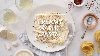 DeLallo Creamy Garlic Pasta With Mascarpone Cheese [upl. by Aradnahc]