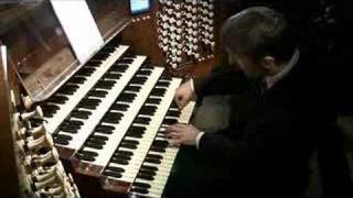 Olivier Latry at the organ at the Cathedral of Notre Dame [upl. by Lovering]