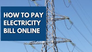 How To Pay Electricity Bill Onlineఆన్‌లైన్‌లో విద్యుత్ బిల్లును ఎలా చెల్లించాలి [upl. by Ulphi446]