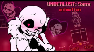 Underlust Sans ANIMATION [upl. by Alym]