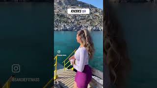 rhodeisland greece nature beautifuldestinationsyoutube island summer foryou travel shorts [upl. by Hpesoy741]