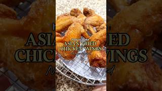 How to make one of the tastiest FRIED CHICKEN WINGS recipe asianrecipes asianfood wingschicken [upl. by Haem]