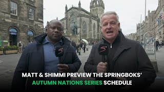 Springboks Autumn Nations Series Preview with Matt amp Shimmi  What Goes On Tour [upl. by Taima]