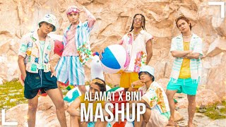 ALAMAT amp BINI  Day and Night amp Pantropiko MASHUP [upl. by Ahser]