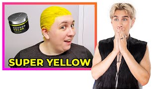 Hairdresser reacts to people dyeing their hair with XMONDO Color [upl. by Collin]