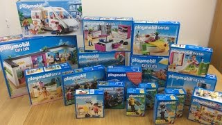 Unboxing a Big Playmobil Haul [upl. by Ailad951]