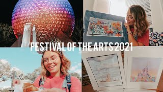 EPCOT FESTIVAL OF THE ARTS 2021 [upl. by Eidlog]