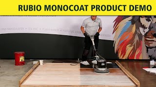 Rubio Monocoat Product Knowledge Demo [upl. by Amri]