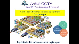 Méthodologie de calcul des surfaces de lentrepôtCas pratique [upl. by Alwin622]