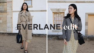 An Everlane FallTransitional Edit  Everlane Review [upl. by Janel157]