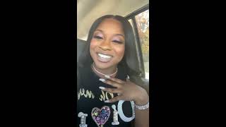 Reginae Carter  Instagram Live Stream  November 25 2019 Part 4 [upl. by Niggem510]