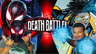 Miles Morales VS Static Marvels SpiderMan VS DCs Static Shock  DEATH BATTLE  Reaction [upl. by Willa]