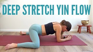 Yin Yoga Class  Total Body Yoga For Stress Tension amp Muscle Stiffness [upl. by Kile]