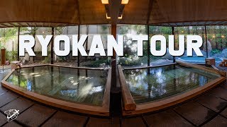 Japanese Ryokan Tour  Our Stay at a Japanese Inn  The Planet D [upl. by Gualtiero]